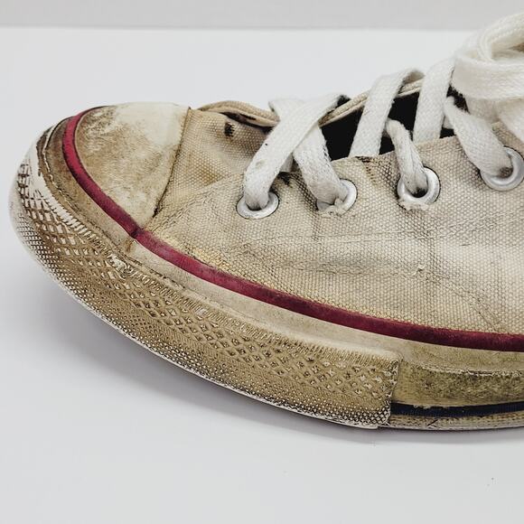 THRASHED Converse Chuck Taylor All Star Vintage 60’s 70s Blue Label USA 10 READ - Picture 5 of 16